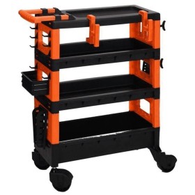 FX-Tools Carrito de herramientas de 4 niveles negro y naranja von , Lastenstapler - Ref: Foro24-447439, Preis: 63,49 €, Rabat...