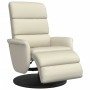 Sillón reclinable con reposapiés cuero sintético color crema von , Sessel - Ref: Foro24-356718, Preis: 212,67 €, Rabatt: %