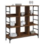 Aparador de madera de ingeniería marrón roble 102x32x103,5 cm by , Sideboards - Ref: Foro24-837731, Price: 54,68 €, Discount: %