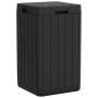Cubo de basura de exterior PP gris antracita 38x38x65 cm by , Garbage cans and trash cans - Ref: Foro24-364224, Price: 108,14...