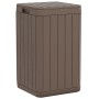 Cubo de basura de exterior PP marrón 38x38x65 cm von , Mülltonnen und Mülltonnen - Ref: Foro24-364226, Preis: 106,33 €, Rabat...