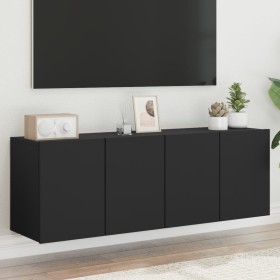 Muebles para TV de pared 2 unidades negro 60x30x41 cm von , TV-Möbel - Ref: Foro24-836941, Preis: 78,48 €, Rabatt: %