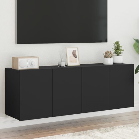 Muebles para TV de pared 2 unidades negro 60x30x41 cm von , TV-Möbel - Ref: Foro24-836941, Preis: 78,48 €, Rabatt: %
