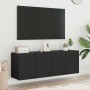 Muebles para TV de pared 2 unidades negro 60x30x41 cm von , TV-Möbel - Ref: Foro24-836941, Preis: 78,48 €, Rabatt: %