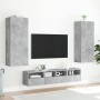 Mueble de TV de pared madera gris hormigón 40,5x30x102 cm von , TV-Möbel - Ref: Foro24-836934, Preis: 61,72 €, Rabatt: %