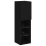 Muebles de TV de pared con LED 5 pzas madera ingeniería negro von , TV-Möbel - Ref: Foro24-3216605, Preis: 182,07 €, Rabatt: %