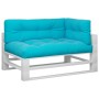 Cojines para asientos de palets 3 piezas tela turquesa von , Kissen für Stühle und Sofas - Ref: Foro24-3217132, Preis: 106,40...