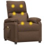 Sillón de masaje eléctrico tela marrón by , Electric massage chairs - Ref: Foro24-348471, Price: 190,24 €, Discount: %