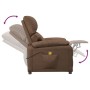 Sillón de masaje eléctrico tela marrón by , Electric massage chairs - Ref: Foro24-348471, Price: 190,24 €, Discount: %