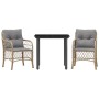 Sillas y mesita de jardín 3 piezas ratán sintético cojín beige de , Conjuntos de jardín - Ref: Foro24-3212159, Precio: 261,82 €