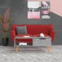 Mueble de TV madera de ingeniería gris hormigón 100x49,5x43 cm de vidaXL, Mesas de centro - Ref: Foro24-326790, Precio: 77,08...