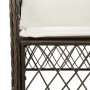 Set comedor de jardín 5 piezas y cojines ratán sintético marrón von , Gartensets - Ref: Foro24-3212119, Preis: 472,31 €, Raba...