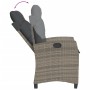Set comedor jardín 7 pzas y cojines ratán sintético gris by , Garden sets - Ref: Foro24-3212798, Price: 843,50 €, Discount: %