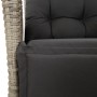 Set comedor de jardín 5 pzas cojines ratán sintético gris claro by , Garden sets - Ref: Foro24-3213470, Price: 555,95 €, Disc...