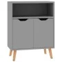 Gray chipboard sideboard 60x30x72 cm by vidaXL, Sideboards - Ref: Foro24-326824, Price: 82,45 €, Discount: %