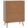 Gray chipboard sideboard 60x30x72 cm by vidaXL, Sideboards - Ref: Foro24-326824, Price: 82,45 €, Discount: %