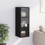 Mueble de pared con puertas de vidrio negro 35x37x100 cm von , Schließfächer und Lagerschränke - Ref: Foro24-836484, Preis: 7...