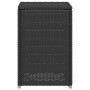 Mesa cubierta para bombona de propano ratán negro 40x40x60 cm by , Garden tables - Ref: Foro24-366294, Price: 78,54 €, Discou...