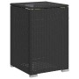 Mesa cubierta para bombona de propano ratán negro 40x40x60 cm by , Garden tables - Ref: Foro24-366294, Price: 78,54 €, Discou...