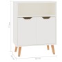 Glossy white engineered wood sideboard 60x30x72 cm by vidaXL, Sideboards - Ref: Foro24-326828, Price: 77,34 €, Discount: %