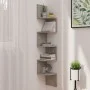 Concrete Gray Engineered Wood Wall Corner Shelf by vidaXL, Shelves and shelves - Ref: Foro24-326835, Price: 34,90 €, Discount: %