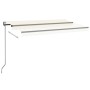 Toldo retráctil automático crema 400x350 cm by , Awnings - Ref: Foro24-3069187, Price: 433,56 €, Discount: %