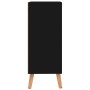 Black engineered wood sideboard 60x30x72 cm by vidaXL, Sideboards - Ref: Foro24-326823, Price: 74,89 €, Discount: %