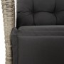 Set comedor de jardín 5 pzas cojines ratán sintético gris claro by , Garden sets - Ref: Foro24-3213472, Price: 632,41 €, Disc...