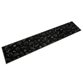 Alfombra de cocina lavable terciopelo Morning negro 60x300 cm von , Fußmatten - Ref: Foro24-4005586, Preis: 51,21 €, Rabatt: %