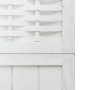 Biombo separador de 5 paneles madera maciza Paulownia blanco von , Raumteiler - Ref: Foro24-358728, Preis: 203,80 €, Rabatt: %
