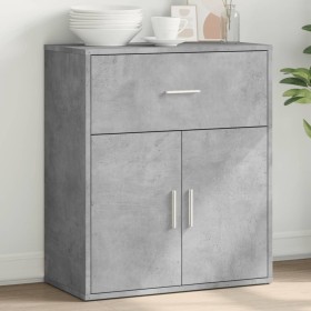 Aparador de madera de ingeniería gris hormigón 60x31x70 cm von , Sideboards - Ref: Foro24-840467, Preis: 71,60 €, Rabatt: %