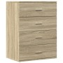 Aparador de madera de ingeniería roble Sonoma 60x39x80 cm von , Sideboards - Ref: Foro24-840529, Preis: 104,47 €, Rabatt: %