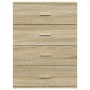 Aparador de madera de ingeniería roble Sonoma 60x39x80 cm von , Sideboards - Ref: Foro24-840529, Preis: 104,47 €, Rabatt: %