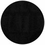 Alfombra peluda de pelo largo moderna PAMPLONA negra Ø 100 cm von , Teppiche - Ref: Foro24-375288, Preis: 30,82 €, Rabatt: %