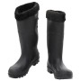 Botas de agua con calcetines extraíbles negro número 40 PVC von , Wathosen zum Jagen und Angeln - Ref: Foro24-137598, Preis: ...