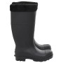 Botas de agua con calcetines extraíbles negro número 40 PVC von , Wathosen zum Jagen und Angeln - Ref: Foro24-137598, Preis: ...