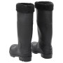 Botas de agua con calcetines extraíbles negro número 40 PVC von , Wathosen zum Jagen und Angeln - Ref: Foro24-137598, Preis: ...