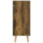 Smoked oak engineered wood sideboard 90x30x72 cm by vidaXL, Sideboards - Ref: Foro24-326821, Price: 105,85 €, Discount: %