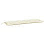 Cojín para banco de jardín tela Oxford crema 150x50x7 cm by , Cushions for chairs and sofas - Ref: Foro24-361604, Price: 32,5...