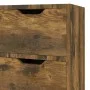 Smoked oak engineered wood sideboard 90x30x72 cm by vidaXL, Sideboards - Ref: Foro24-326821, Price: 105,85 €, Discount: %
