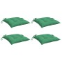 Cojines de silla de jardín 4 uds tela Oxford verde 40x40x7 cm by , Cushions for chairs and sofas - Ref: Foro24-361466, Price:...