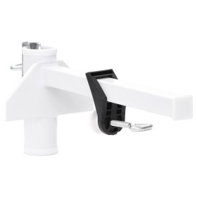 Abrazadera de sombrilla para balcón acero blanco 38 mm von , Sonnenschirmzubehör - Ref: Foro24-4003385, Preis: 24,27 €, Rabat...