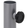Base de sombrilla para mástil de Ø32/34/38 mm acero plateado von , Schirmständer - Ref: Foro24-4003372, Preis: 18,96 €, Rabat...
