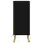 Glossy black engineered wood sideboard 60x30x72 cm by vidaXL, Sideboards - Ref: Foro24-326829, Price: 75,94 €, Discount: %