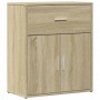 Aparador de madera de ingeniería 2 uds roble Sonoma 60x31x70 cm von , Sideboards - Ref: Foro24-3276548, Preis: 129,12 €, Raba...