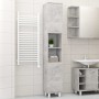 Armario de baño contrachapada gris hormigón 30x30x179 cm von , Badezimmermöbel - Ref: Foro24-802628, Preis: 88,06 €, Rabatt: %