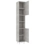 Armario de baño contrachapada gris hormigón 30x30x179 cm von , Badezimmermöbel - Ref: Foro24-802628, Preis: 88,06 €, Rabatt: %