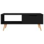 Schwarzer TV-Schrank aus Holzwerkstoff, 100 x 49,5 x 43 cm von vidaXL, Couchtisch - Ref: Foro24-326787, Preis: 75,64 €, Rabat...