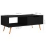 Schwarzer TV-Schrank aus Holzwerkstoff, 100 x 49,5 x 43 cm von vidaXL, Couchtisch - Ref: Foro24-326787, Preis: 75,64 €, Rabat...