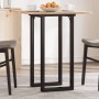 Patas de mesa de comedor estructura O acero 80x40x73 cm de , Patas para mesas - Ref: Foro24-357885, Precio: 66,61 €, Descuent...